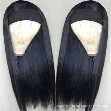 Headband wig kinky straight headband wig vendors 613 wig with headband